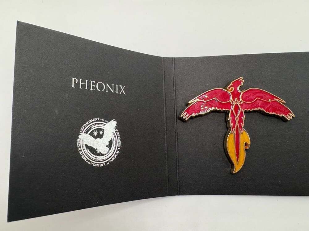 Wizarding World Harry Potter Phoenix Fawkes Enamel Pin
